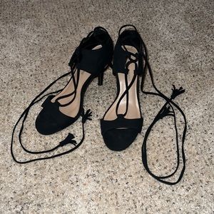 lace up heels